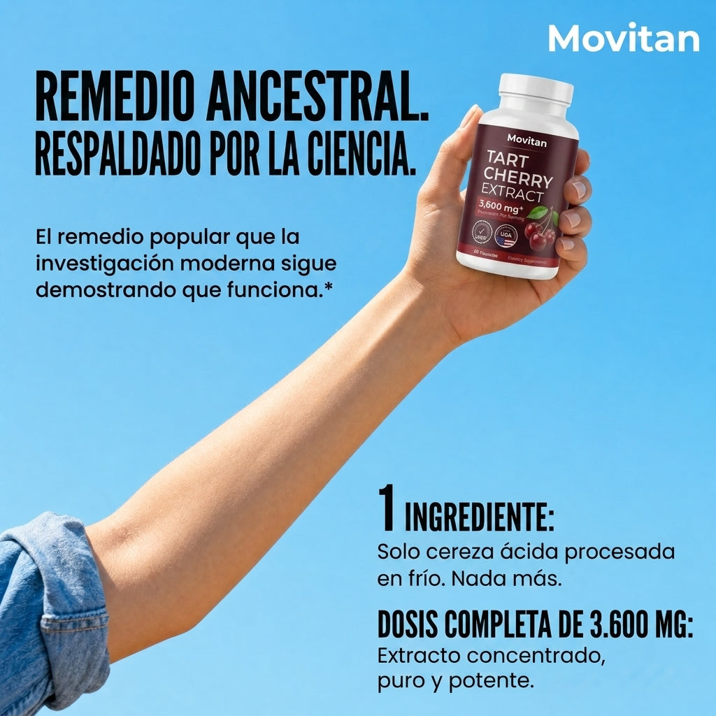 Movitan Extracto De Cereza Ácida Prensado En Frío