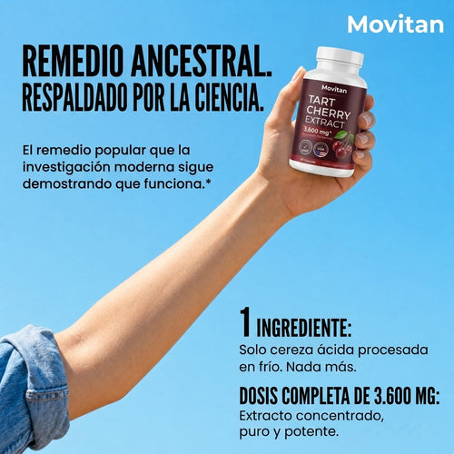 Movitan Extracto De Cereza Ácida Prensado En Frío