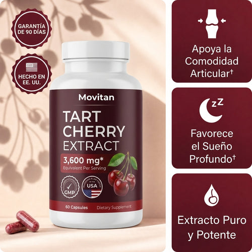 Movitan Extracto De Cereza Ácida Prensado En Frío