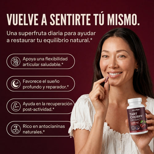 Movitan Extracto De Cereza Ácida Prensado En Frío